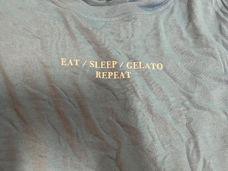 Photo 1 of (M)Women's Oversized T-Shirt Sleep Dress - Colsie™ Blue M: Lightweight Jersey, Short Sleeve
