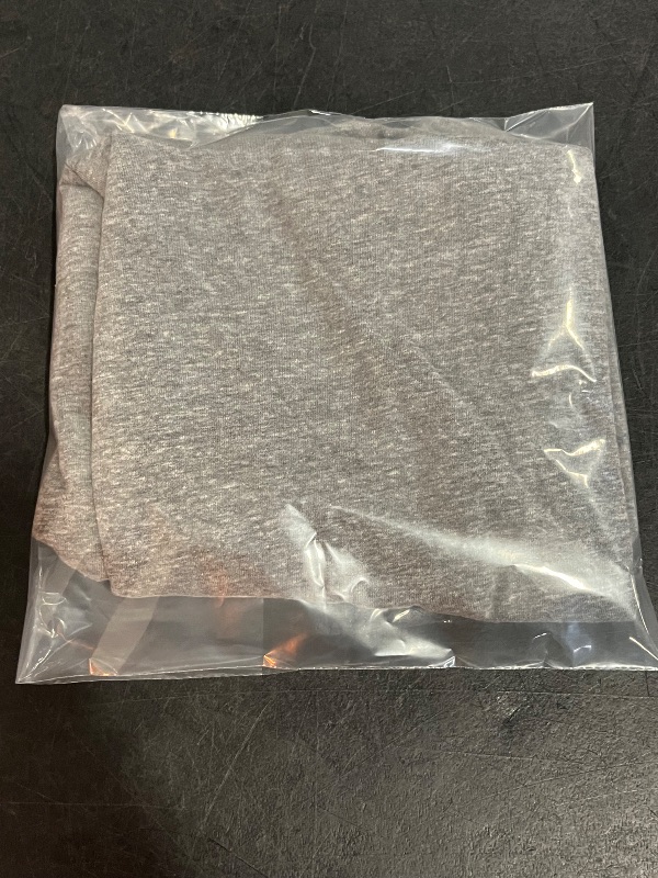 Photo 1 of (S) Women's Short Sleeve Crewneck T-Shirt - Universal Thread™ Light Heather Gray S: Relaxed Fit, Crew Neck, Midweight Jersey