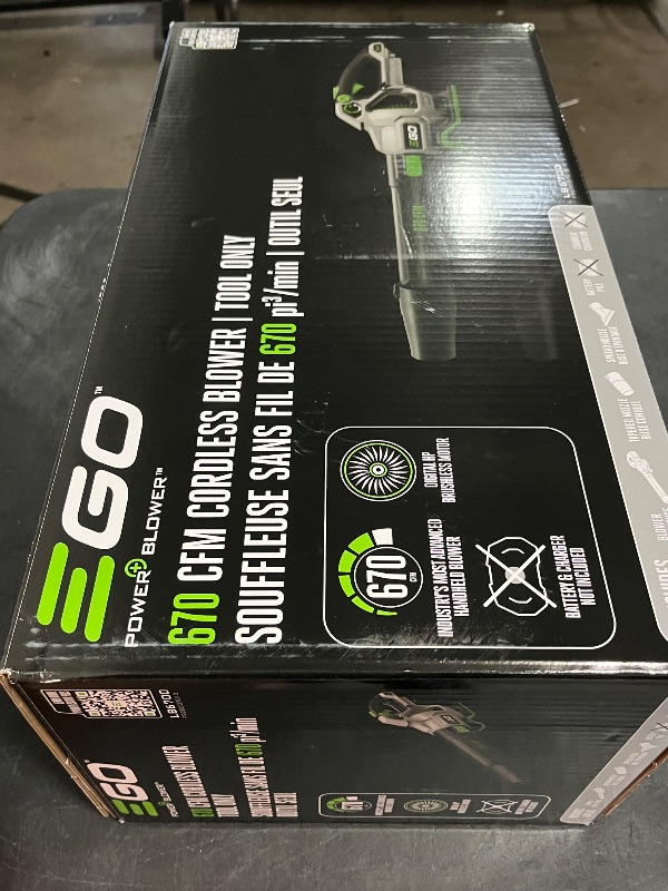View 5 of EGO Power+ Leaf Blower, Cordless Electric 670 CFM, Battery and Charger Not Included - LB6700

