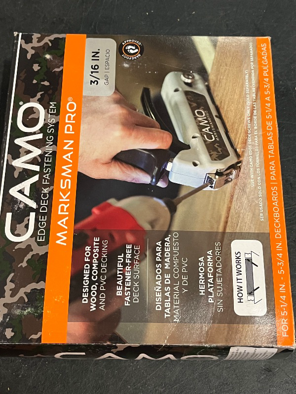 Photo 1 of CAMO Marksman 2.3 in. L Metal/Plastic Fastener Kit 1 pk
