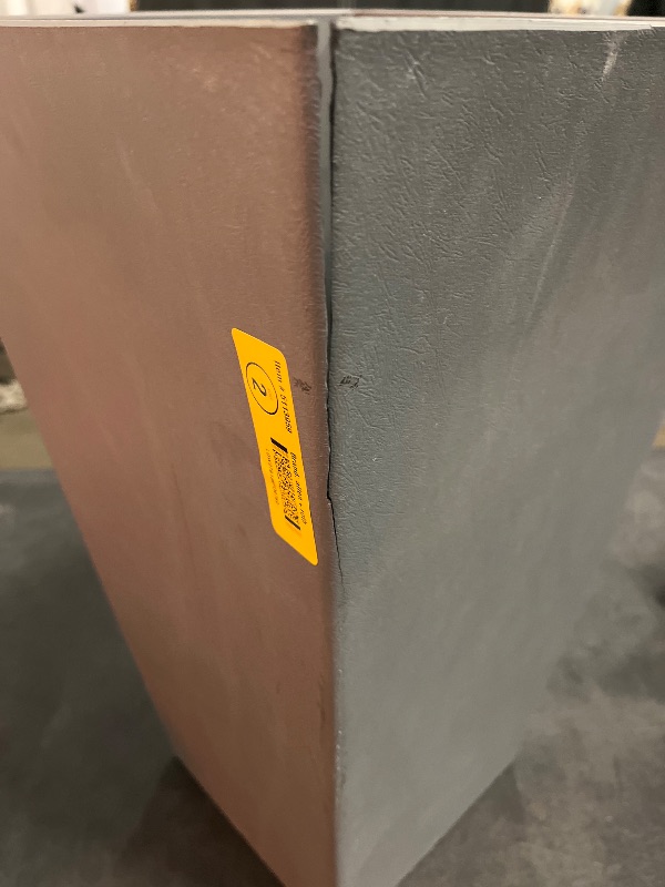 Photo 1 of 21" Tall Square Planter, Grey 