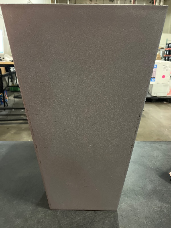 Photo 1 of 21" Tall Square Planter, Grey 