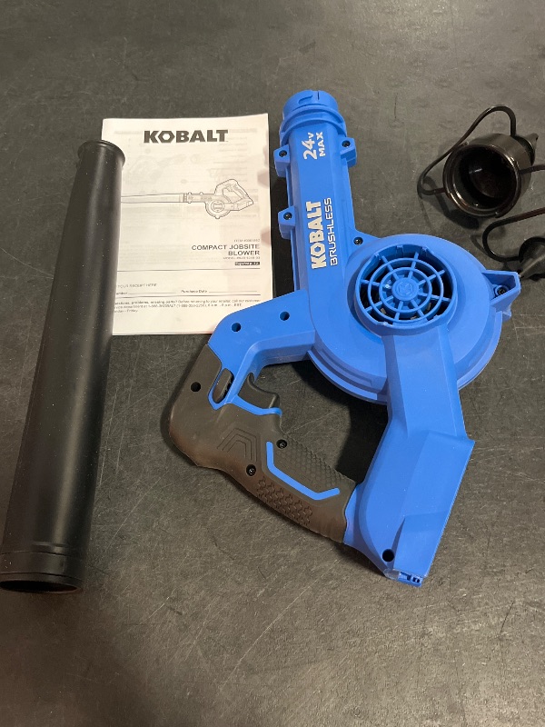 Photo 1 of Kobalt 24-volt Max Jobsite Blower (Bare Tool)