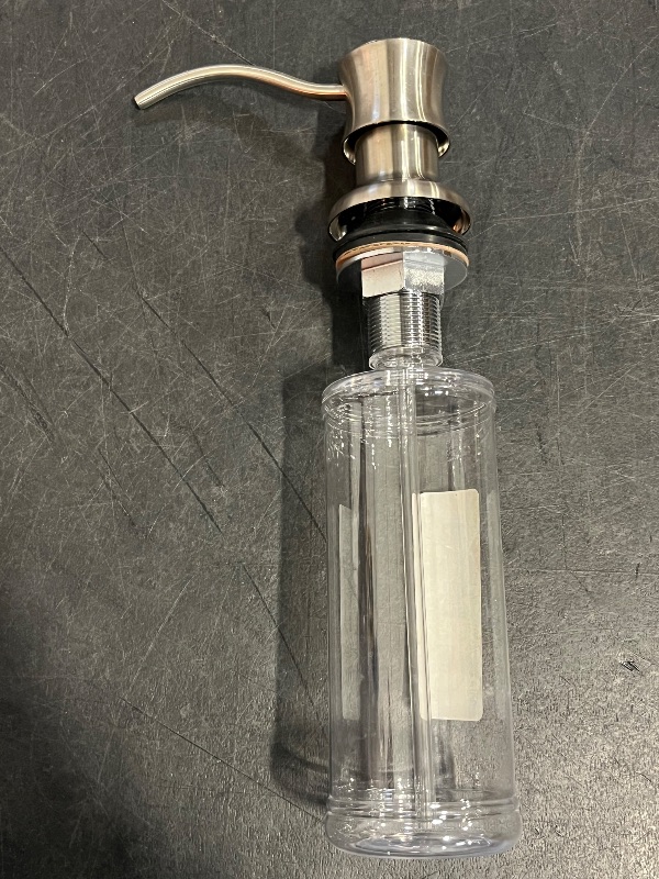 Photo 1 of Keeney K612PC Premium Style Soap or Lotion Dispenser with Large Capacity Bottle (16 oz.), Polished Chrome
