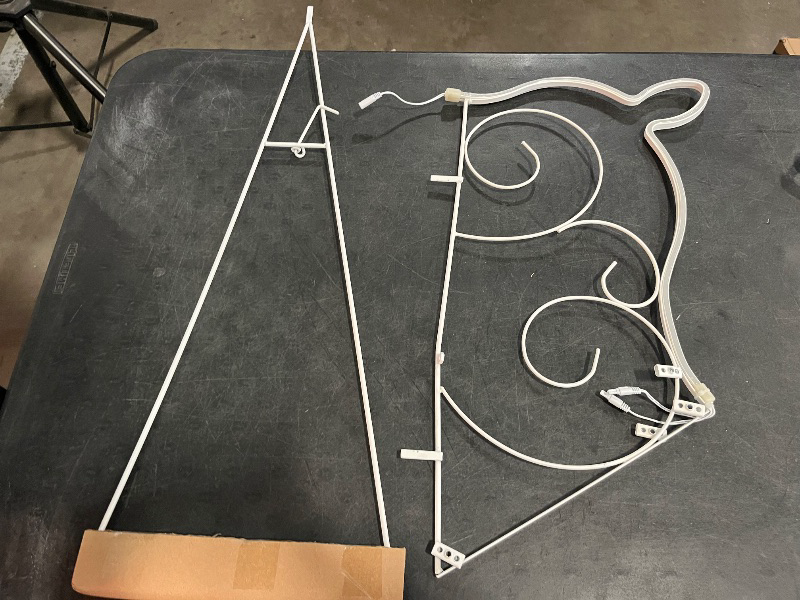 Photo 1 of GE 4-ft StayBright LED Neon Flex Reindeer Decoration
