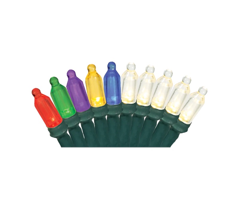 Photo 1 of GE Color Choice 300 -Count 62.2-ft Multi-function White/Multicolor LED Plug-In Christmas String Lights
