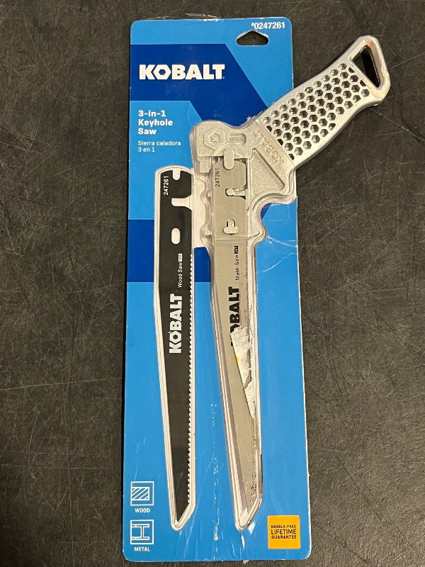 Photo 1 of Kobalt 7.5-in Cross-cutting Keyhole Saw
