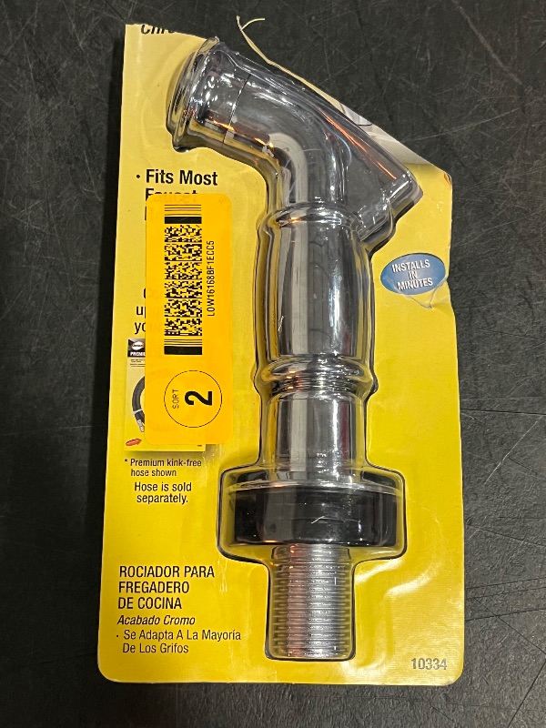 Photo 1 of Danco Chrome Faucet Side Spray Head
