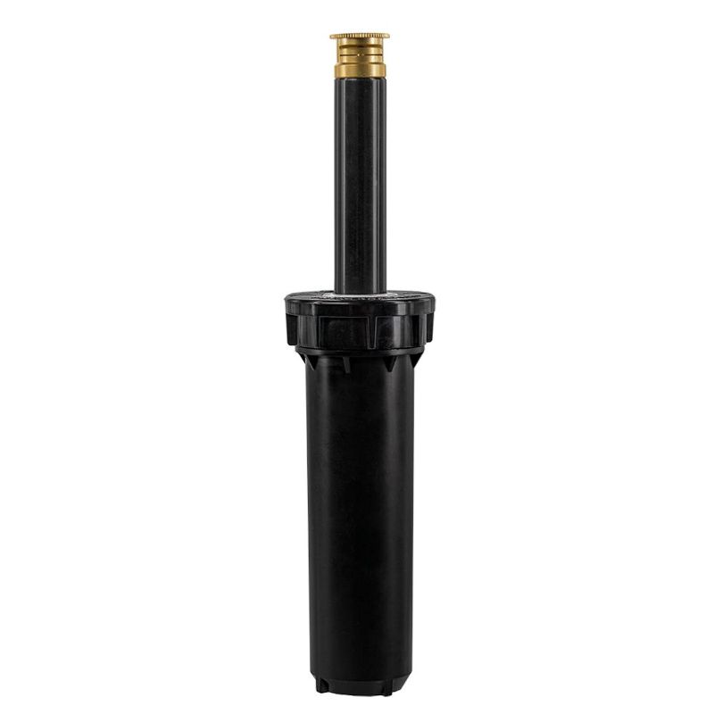 Photo 1 of 4 in. Professional Pressure Regulated Spray Head Sprinkler with Brass Quarter Pattern Twin Spray Nozzle
