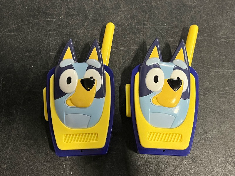 Photo 1 of eKids Bluey WAlkie Talkies 