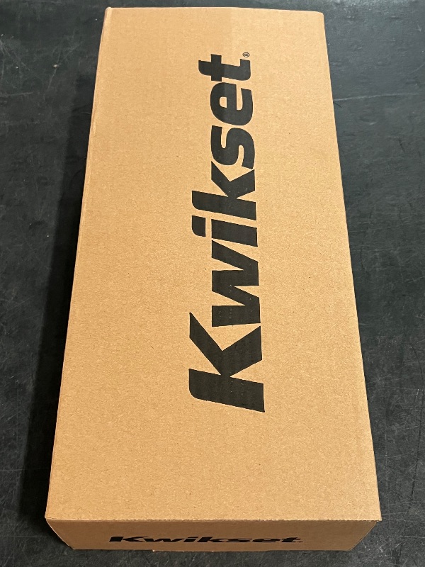 View 4 of Kwikset Signature Series Prescott Venetian Bronze Exterior Entry Door Handleset