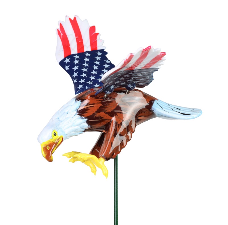 Photo 1 of Exhaust Plastic Indoor/Outdoor Free Standing Decoration Eagle 4th of July Decor 