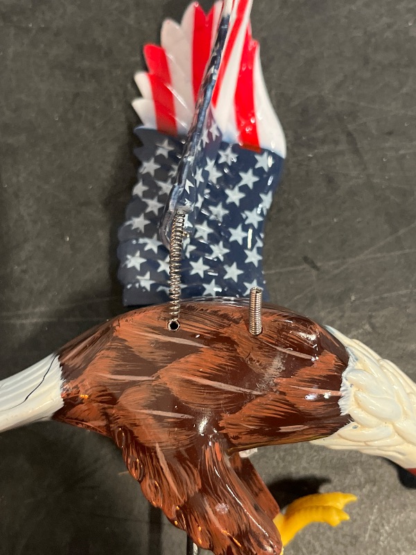 Photo 1 of Exhaust Plastic Indoor/Outdoor Free Standing Decoration Eagle 4th of July Decor 