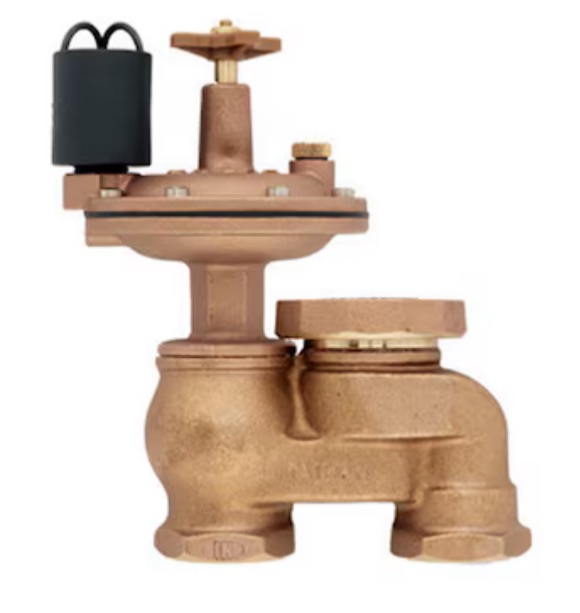 Photo 1 of Orbit 0.75-in Brass Electric Anti-siphon Irrigation Valve