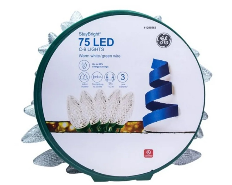 Photo 1 of Holiday Living 75-count 66-ft Warm White LED String Christmas Lights
