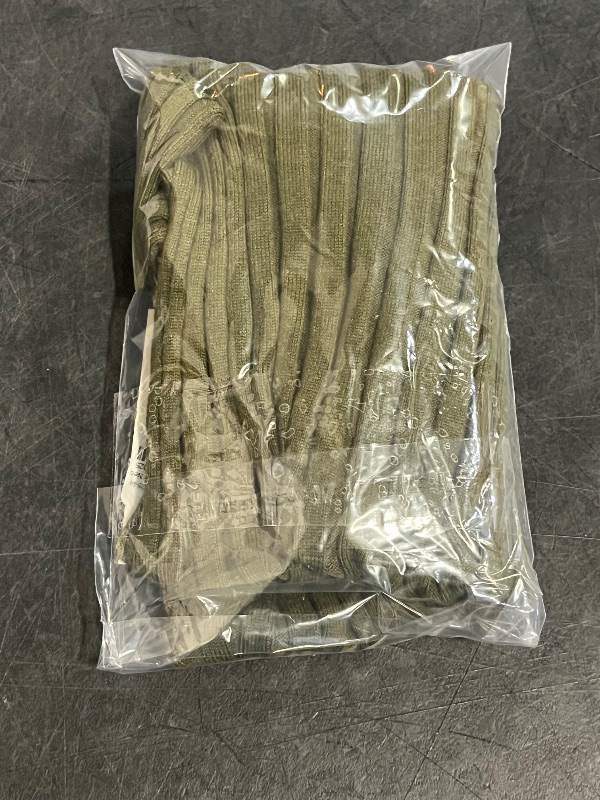 Photo 1 of (S) Women's Mock Neck Ribbed Sweater Tank - a New Day™ Olive Green S