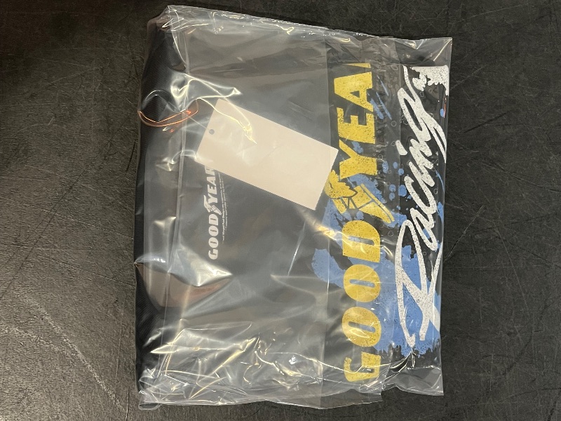 Photo 1 of (M) Girls' Goodyear Racing Oversized Short Sleeve Graphic T-Shirt - Black M