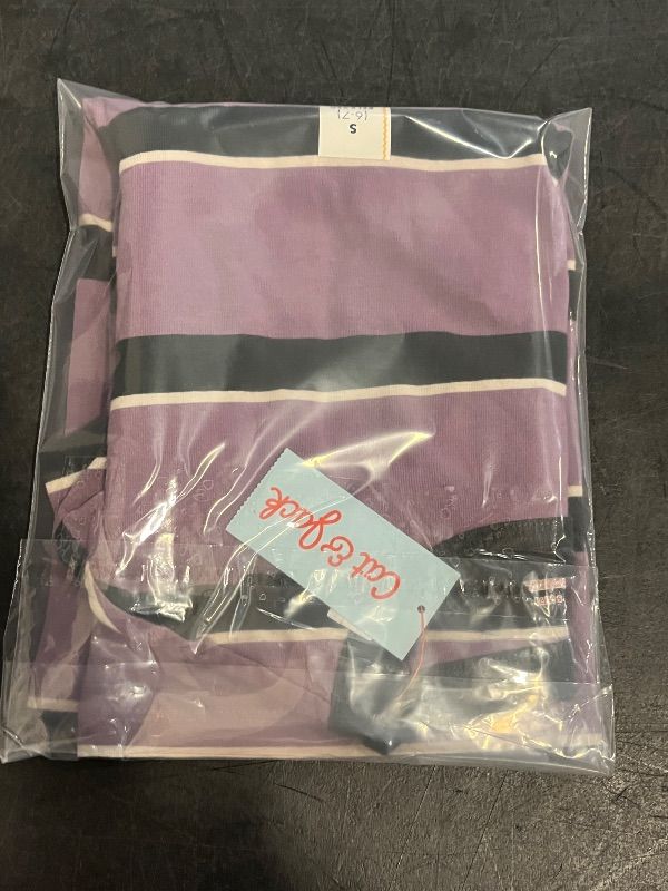 Photo 1 of (S) Boys' Short Sleeve Striped Oversized T-Shirt - Cat & Jack™ Brick Red S

