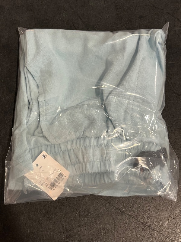 Photo 1 of (L) Boys' Stitch Terry Shorts - Blue L