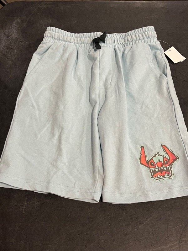 Photo 1 of (L) Boys' Stitch Terry Shorts - Blue L