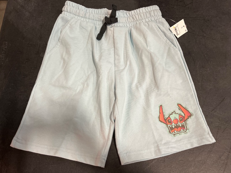 Photo 1 of (M) Boys' Stitch Terry Shorts - Blue M
