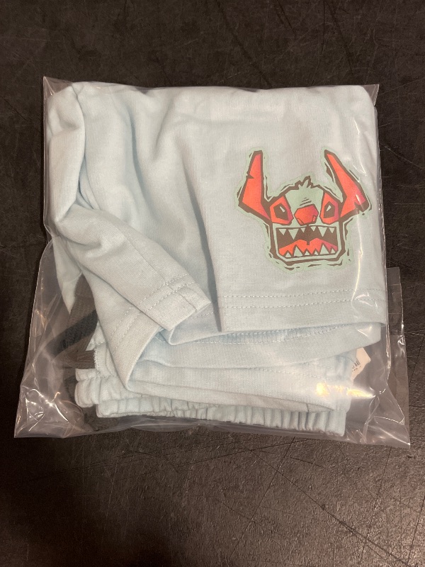 Photo 1 of (M) Boys' Stitch Terry Shorts - Blue M
