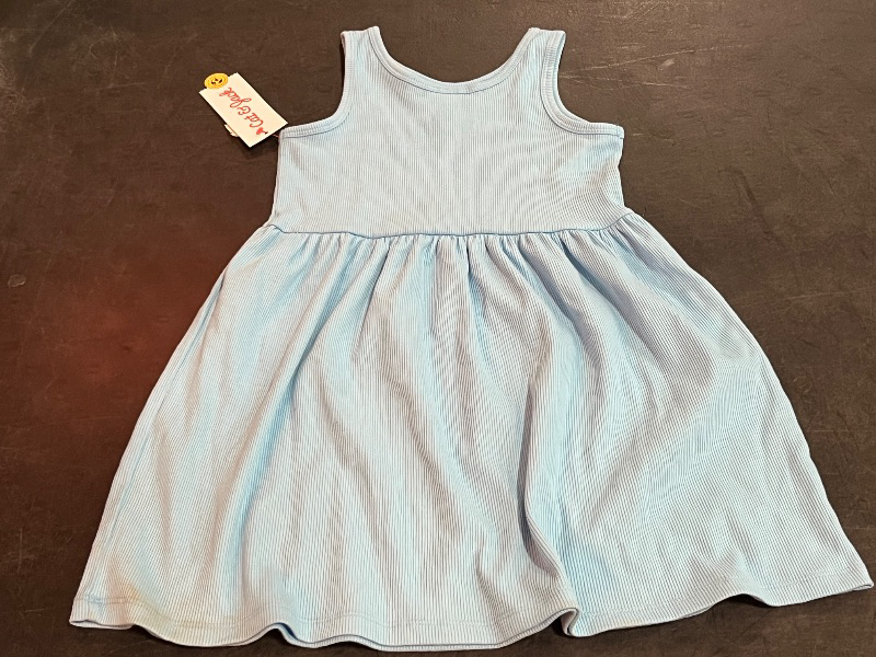 Photo 1 of 5T Toddler Girls' Ribbed Tank Dress - Cat & Jack™ Sky Blue 5T
