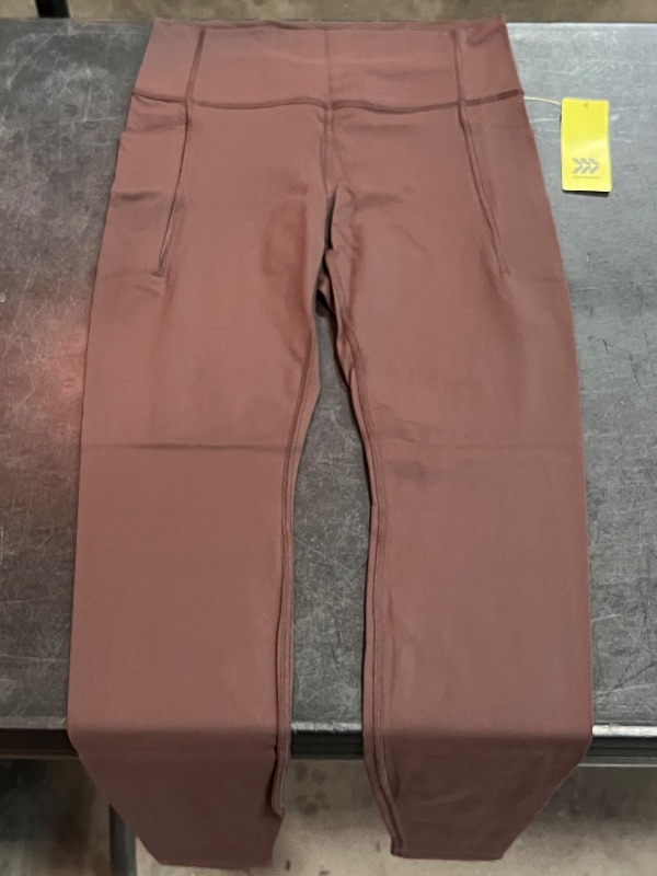 Photo 1 of (L) Women's Everyday Soft Ultra High-Rise Pocketed Leggings - All in Motion™ Dark Brown L Long
