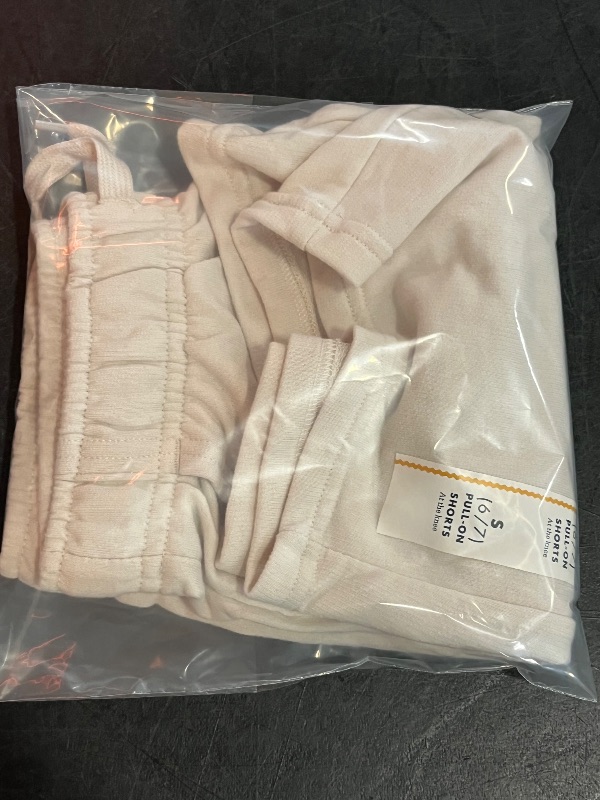 Photo 1 of (S) Boys' Pull-on Shorts - Cat & Jack™ Beige S: French Terry, Drawstring Waist, Midweight Fabric
