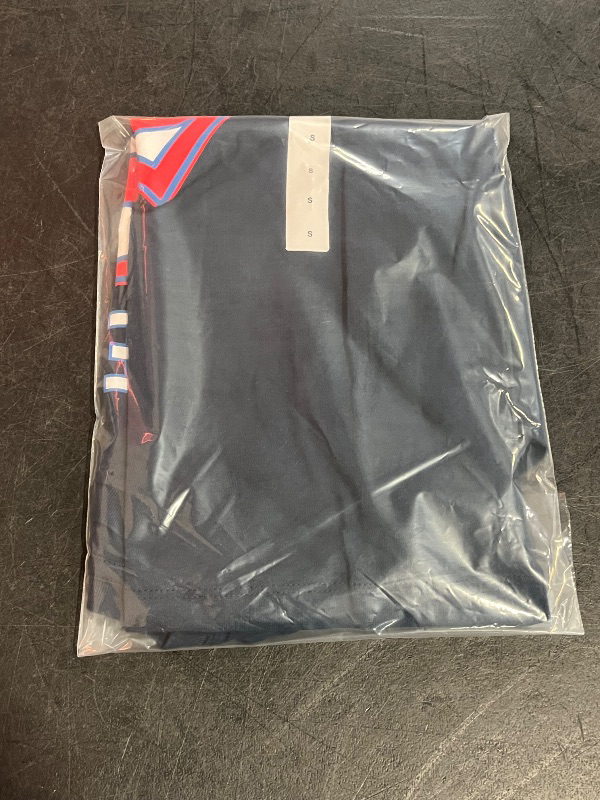 View 3 of (S) Boys' Super-Man Short Sleeve Graphic T-Shirt - Blue S
