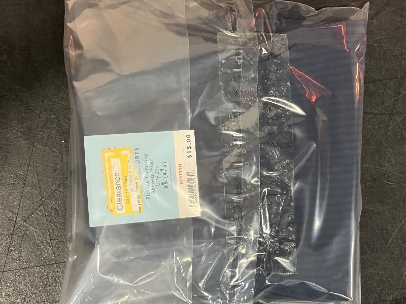 View 3 of (XS) Boys' Above the Knee Quick Dry Pull-on Shorts - Cat & Jack™ Navy Blue XS: Relaxed Fit, Seersucker, Mid Rise, Drawstring Waist
