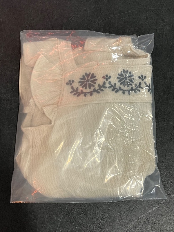 Photo 1 of 18M Carter's Just One You® Baby Girls' Romper with Embroidery - Black/Ivory 18M
