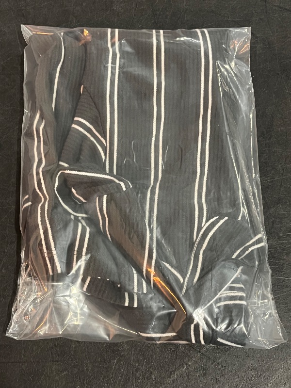 Photo 1 of (S) Boys' Short Sleeve Vertical Striped Button-Down Shirt - Cat & Jack™ Charcoal/Cream S