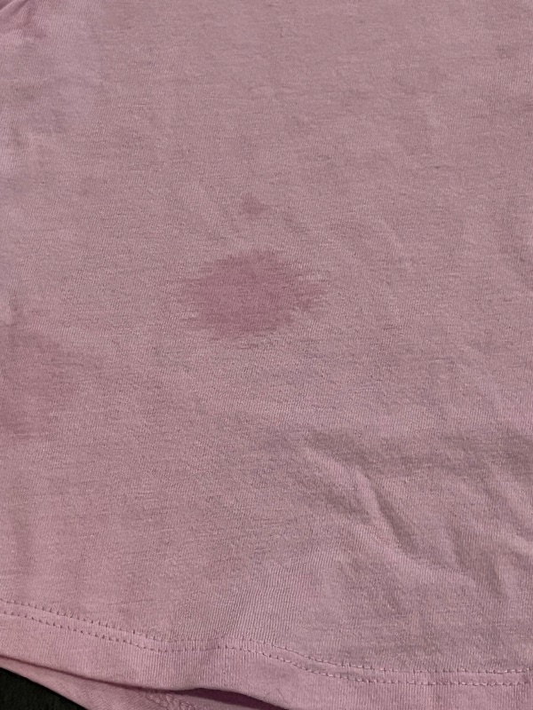 Photo 1 of 2T Toddler Girls' Solid Knit Short Sleeve T-Shirt - Cat & Jack™ Light Purple 2T: Crew Neck, Pullover
