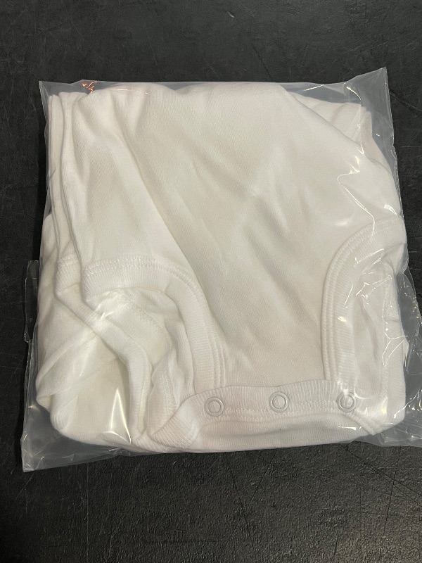 Photo 1 of 9M 4pk Carter Onsies, White