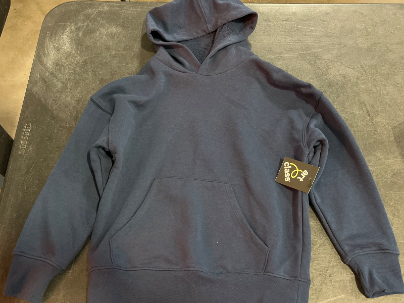 Photo 1 of (S) Girls' French Terry Oversized Pullover Sweatshirt - Art Class™ Blue S
