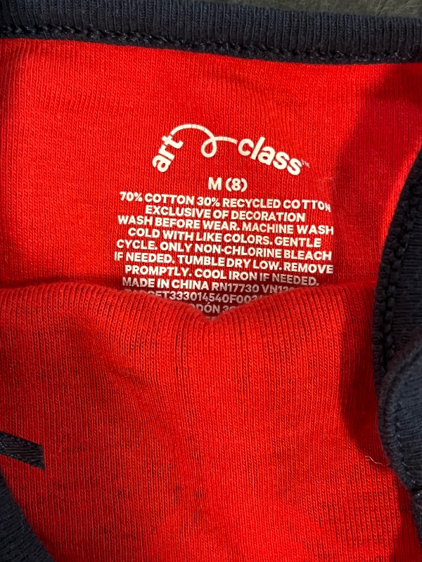 Photo 1 of (M) Girls Tank Top with "86" On The Front, Red 