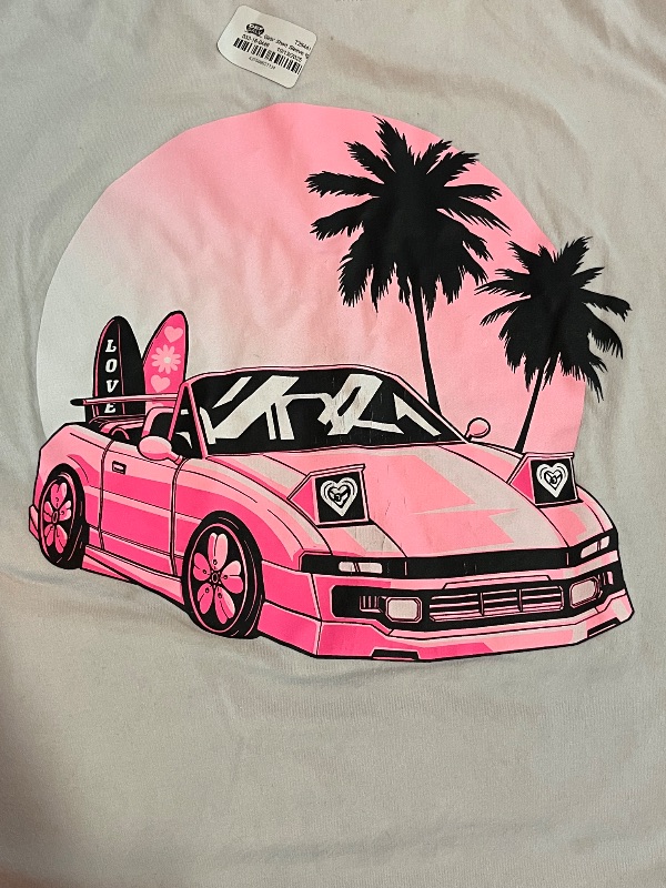 Photo 1 of (M) Girs Pink Lamborghini T Shirt 