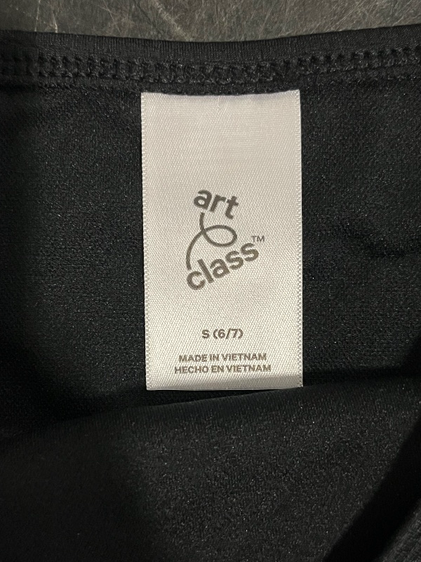 Photo 1 of (S) Girls Gingham Summer Bikini Set- Art Class, Black S 