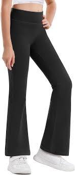 Photo 1 of (S) Girl Flare Leggings, Black S
