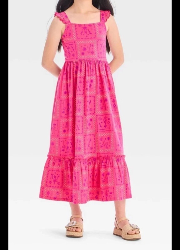 Photo 1 of (S) GIrls Dollcake So Lady Like Pink Maxi Dress S 