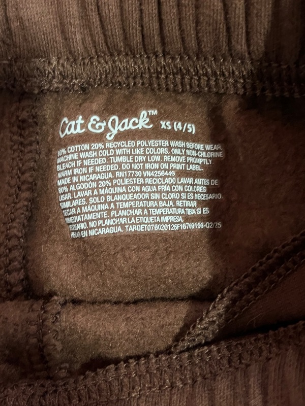 Photo 1 of (XS) Boys Pull On Fleece Sweatpants - Cat&Jack XS