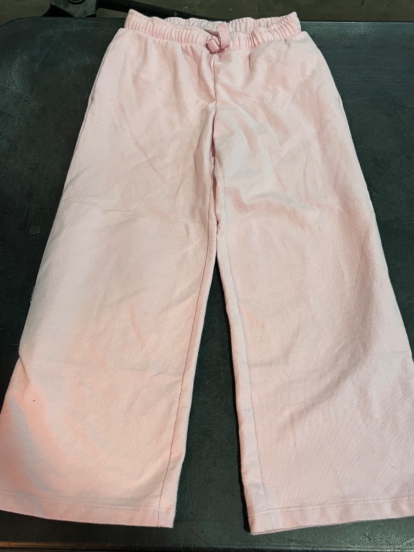 Photo 1 of (S) Girls Pink Flare Sweatpants- Cat&Jack- Pink S 