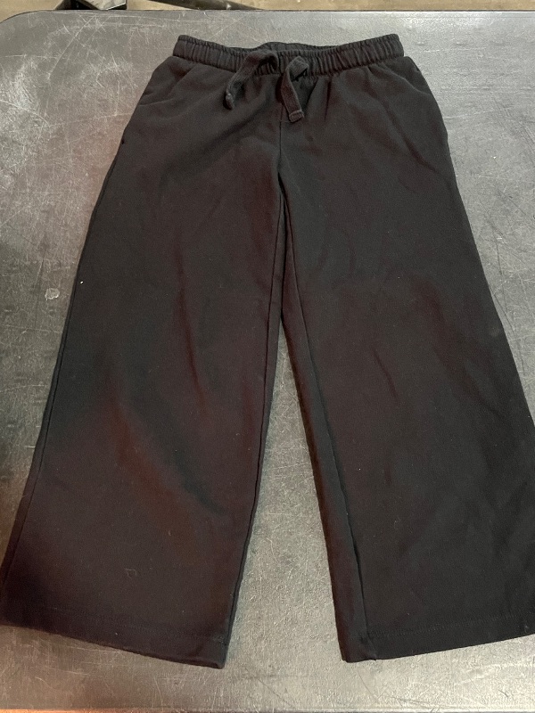 Photo 1 of (S) Girls Fleece Flare Out Sweatpants, Cat&Jack, Black S 