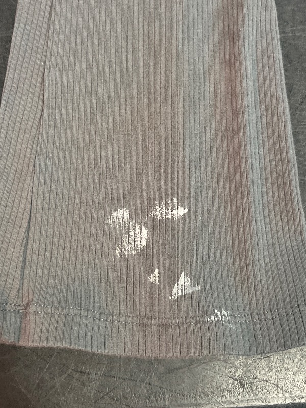 Photo 1 of (XL) Girls' Ribbed Flare Leggings - Cat & Jack™ Charcoal Gray