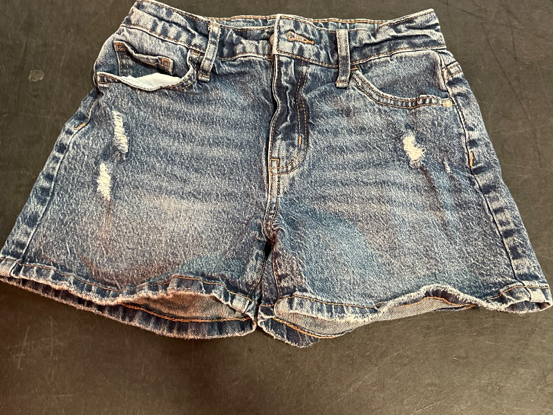 Photo 1 of (M) Girls Art Class Blue Jean Shorts Distressed Casual