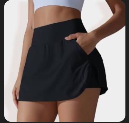 Photo 1 of (S) Blogilates Womens Skirt High Rise , Black S