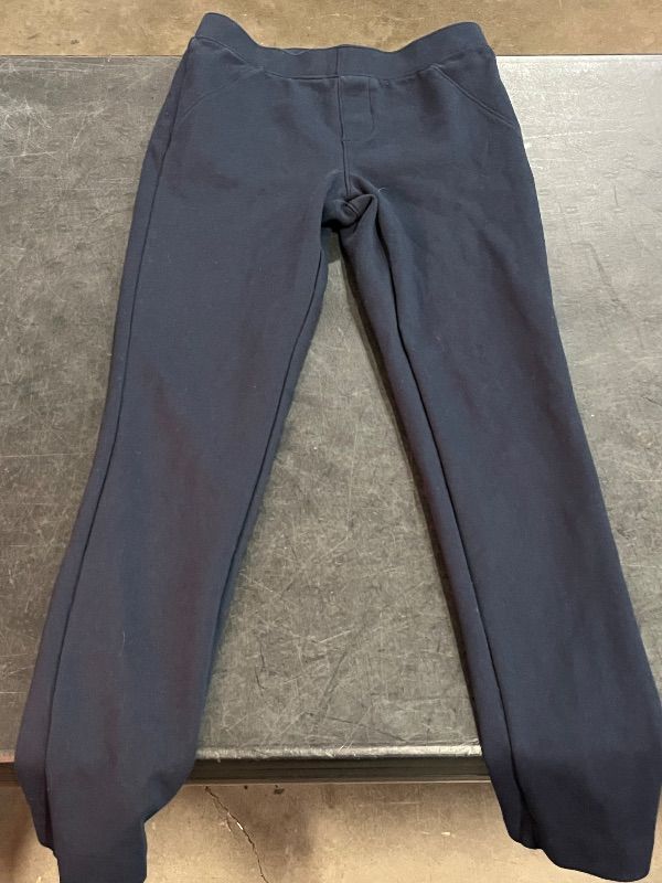 Photo 1 of (L) Girls Uniform Ponte Jeggings - Cat & Jack Navy L : School Mid Rise Slim Fit Pants