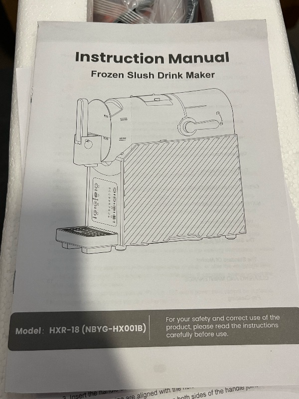 Photo 1 of Flatpincololee Slushy Machine for Home, 15-30min Fast Freezing, 10 Temperature Settings, Auto-Clean – No Ice Needed Slushy Maker, Cold Drink Maker for Arabic Coffee, Milkshakes, and Summer Parties
