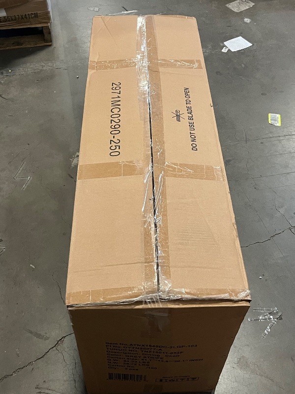 Photo 1 of Ealson Mid Century Modern Dining Chairs Set of 2 High Back Padded Parson Chairs with Wood Legs and Nailhead Trim in Linen Brown Stripe
